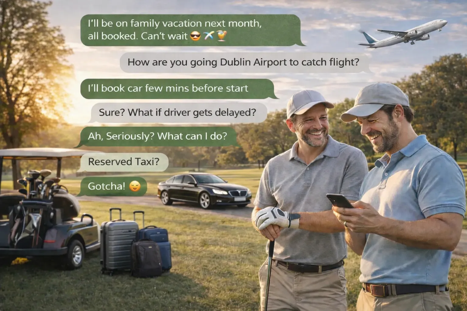 Wayszo airport transfer booking — when being on time matters for early flights from Dublin